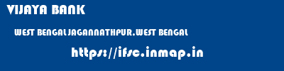 VIJAYA BANK  WEST BENGAL JAGANNATHPUR,WEST BENGAL    ifsc code
